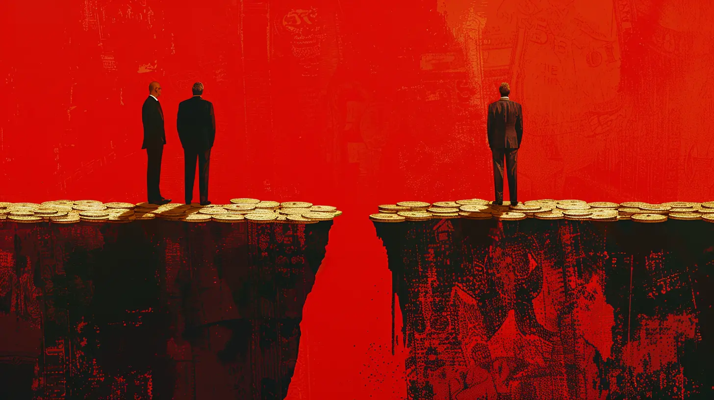 Deflation and Social Inequality: Who Wins and Who Loses?