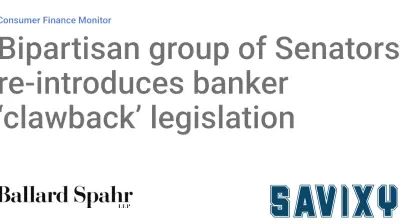 Bipartisan group of Senators re-introduces banker ‘clawback’ legislation