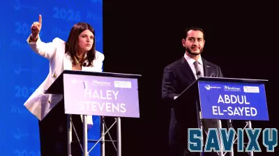 El-Sayed and Stevens trade jabs over campaign finance, DTE in primary debate